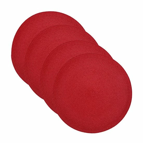 Food Network™ Round Placemat 4-pk. Coral - Image 11