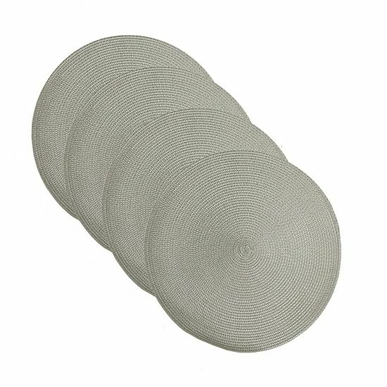 Food Network™ Round Placemat 4-pk. Coral - Image 12