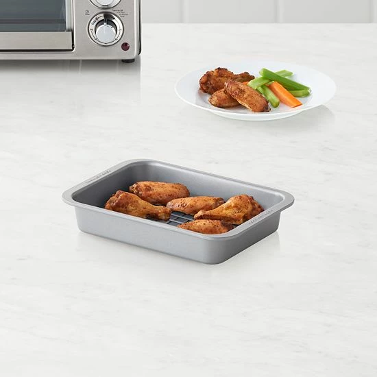 Food Network™ Toaster Oven Cake Pan & Rack Set 6 Food Network™ Toaster Oven Cake Pan & Rack Set - Image 4