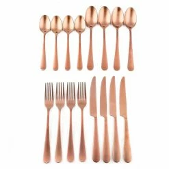 Alternative view of Food Network™ 16-piece Classic Copper Flatware Set