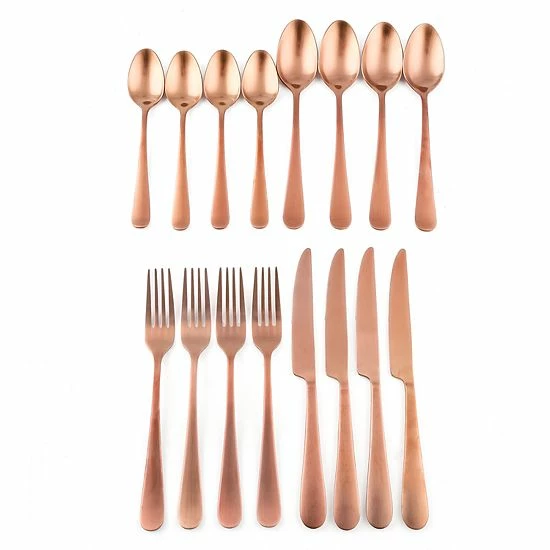 Food Network™ 16-piece Classic Copper Flatware Set 4 Food Network™ 16-piece Classic Copper Flatware Set - Image 2