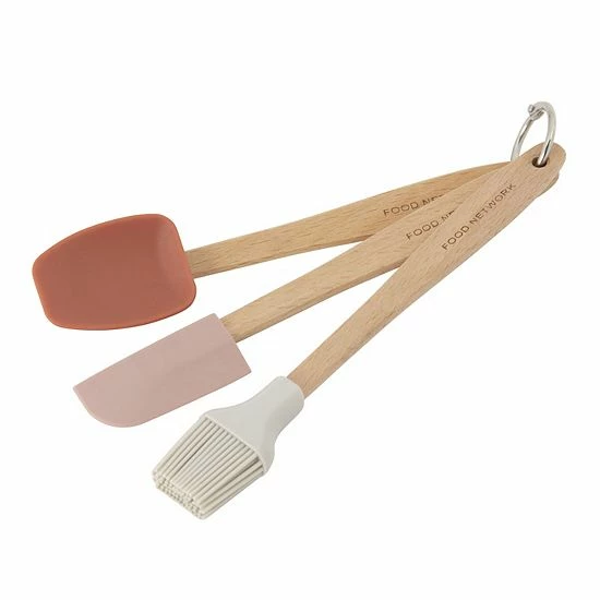 Food Network™ 3-pc. Mini Tool Set Brown 6 Food Network™ 3-pc. Mini Tool Set Brown - Image 4