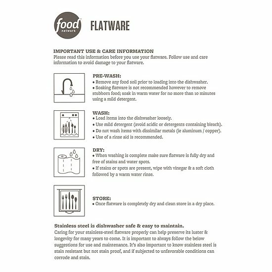 Food Network™ 6-pc. Classic Silver Salad Fork Set 4 Food Network™ 6-pc. Classic Silver Salad Fork Set - Image 2
