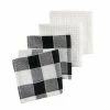Food Network™ Black & White Buffalo Check Dishcloth 4-pk. 2 Food Network™ Black & White Buffalo Check Dishcloth 4-pk. -Food Network Shop unnamed file 1167