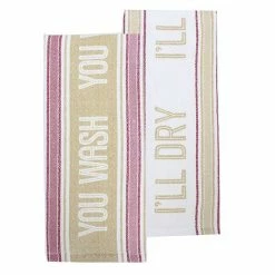 Alternative view of Food Network™ Sentiment Kitchen Towel 2-pack Red