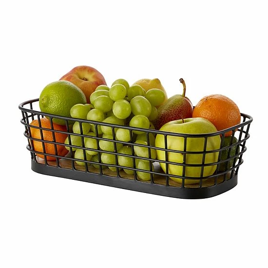 Food Network™ Wire & Wood Basket 5 Food Network™ Wire & Wood Basket - Image 3