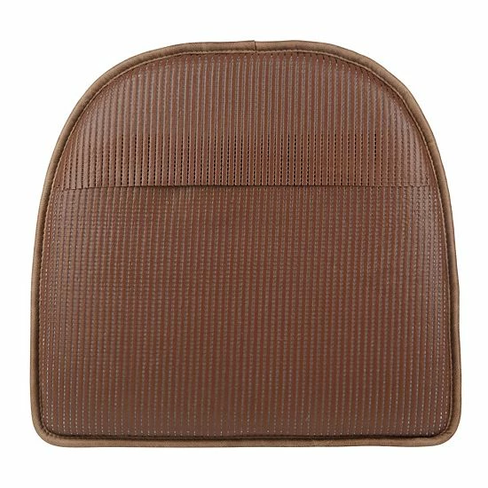 Food Network™ The Gripper Faux-Leather Chair Pad 4-pk. 5 Food Network™ The Gripper Faux-Leather Chair Pad 4-pk. - Image 3