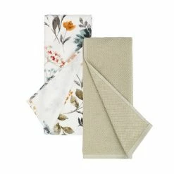 Alternative view of Food Network™ Growing Roots Floral Kitchen Towel 2-pk.