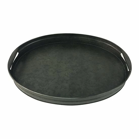 Food Network™ Galvanized Metal Serving Tray 3 Food Network™ Galvanized Metal Serving Tray