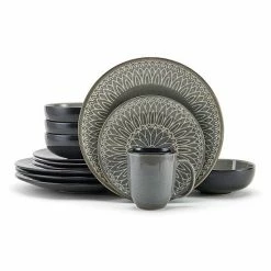 Food Network™ Tandoori Gray 16-pc. Dinnerware Set