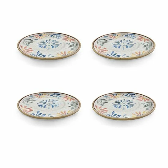 Food Network™ 4-pc. Mediterranean Salad Plate Set 3 Food Network™ 4-pc. Mediterranean Salad Plate Set