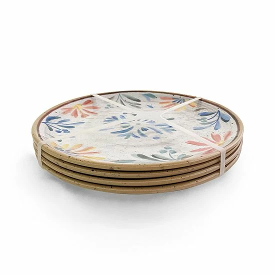 Food Network™ 4-pc. Mediterranean Salad Plate Set 5 Food Network™ 4-pc. Mediterranean Salad Plate Set - Image 3
