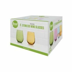 Alternative view of Food Network™ Kalindi 4-pc. Stemless Wine Glass Set