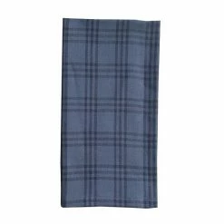 Alternative view of Food Network™ Blue Check Woven Dinner Napkin 4-pk.