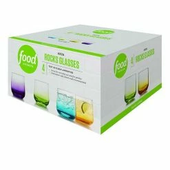 Alternative view of Food Network™ Anja 4-pc. Ombre Double Old-Fashioned Glass Set
