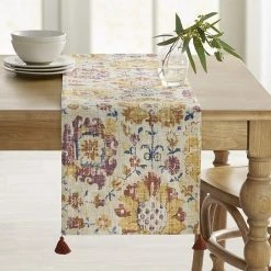 Alternative view of Food Network™ Vintage Rug Print Table Runner - 72"