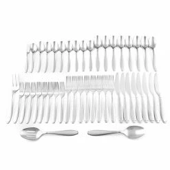 Alternative view of Food Network™ 45-piece Eucalyptus Flatware Set