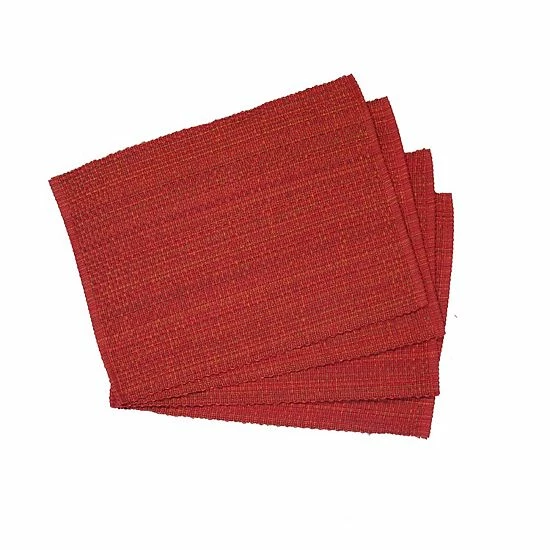 Food Network™ Wabash Bordeaux Placemat 4-pk. 3 Food Network™ Wabash Bordeaux Placemat 4-pk.