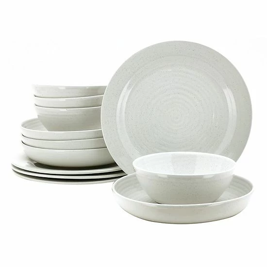 Food Network™ Farmstead 12-pc. Dinnerware Set Bright White - Image 10