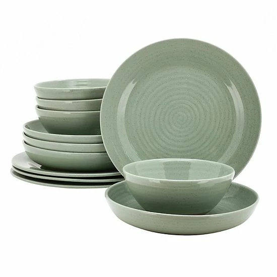 Food Network™ Farmstead 12-pc. Dinnerware Set Bright White - Image 12