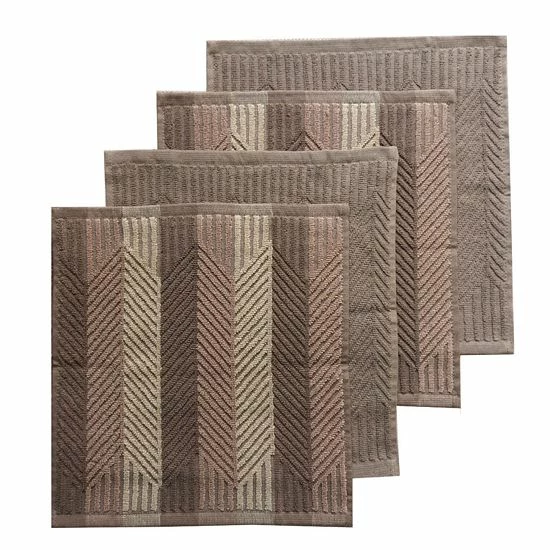 Food Network™ Carve Dishcloth 4-pk. White 5 Food Network™ Carve Dishcloth 4-pk. White - Image 3