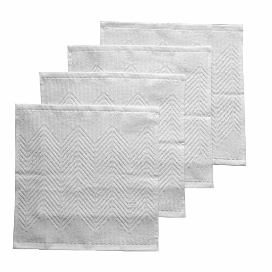 Food Network™ Carve Dishcloth 4-pk. White 7 Food Network™ Carve Dishcloth 4-pk. White - Image 5