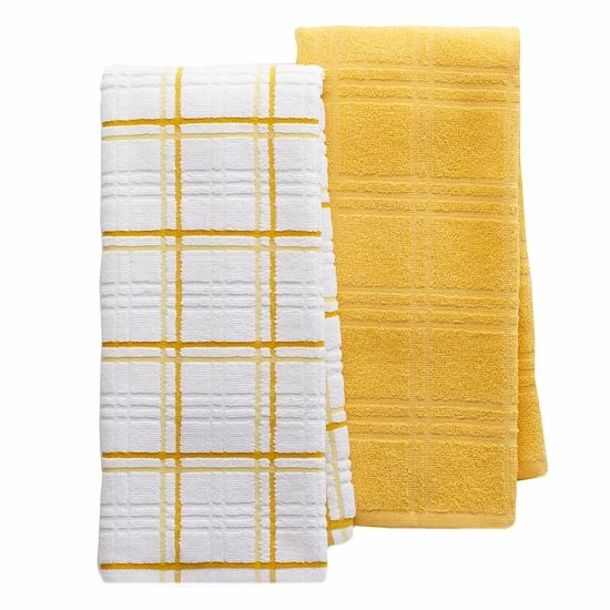 Food Network™ Plaid Kitchen Towel 2-pack Rio Red 10 Food Network™ Plaid Kitchen Towel 2-pack Rio Red - Image 8