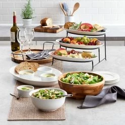 Alternative view of Food Network™ 3-Tier Plate Server