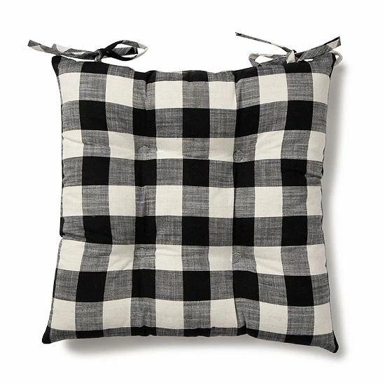 Food Network™ Buffalo Check Chair Pad 3 Food Network™ Buffalo Check Chair Pad