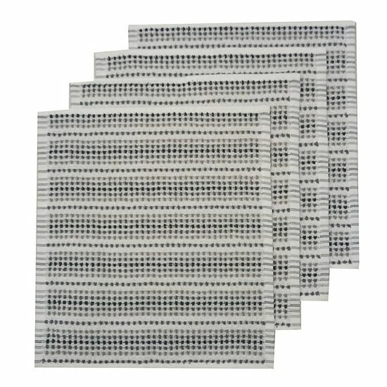 Food Network™ Awning Stripe Dishcloth 4-pk. Multi Cool - Image 6