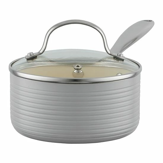 Food Network™ Farmstead 10-pc. Nonstick Ceramic Cookware Set Light Blue - Image 5