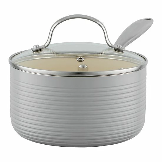 Food Network™ Farmstead 10-pc. Nonstick Ceramic Cookware Set Light Blue - Image 6