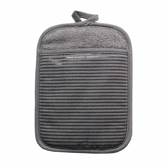 Food Network™ Striped Silicone Pot Holder Aqua - Image 4