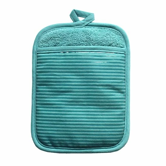 Food Network™ Striped Silicone Pot Holder Aqua - Image 7