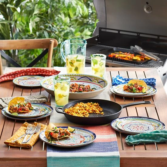 Food Network™ Pre-Seasoned Cast-Iron Reversible Grill - Image 5