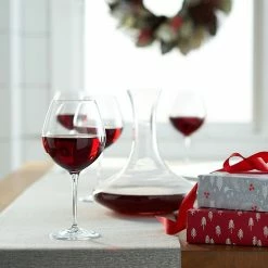 Alternative view of Food Network™ Signature 4-pc. Crystal Balloon Red Wine Glass Set