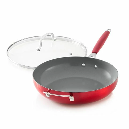Food Network™ 12-in. Saute Pan With Lid Graphite 7 Food Network™ 12-in. Saute Pan With Lid Graphite - Image 5