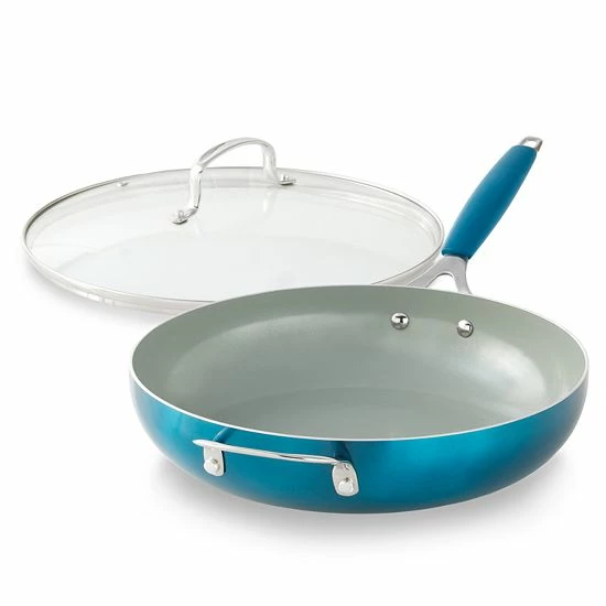 Food Network™ 12-in. Saute Pan With Lid Graphite 8 Food Network™ 12-in. Saute Pan With Lid Graphite - Image 6