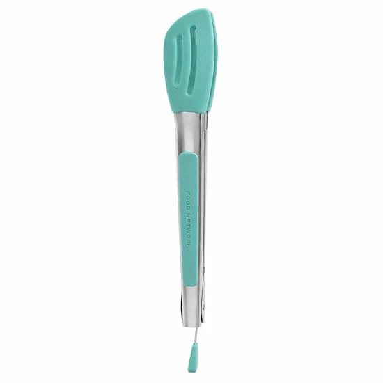 Food Network™ TUX Silicone-Tipped Tongs Gray