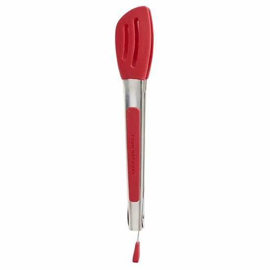 Food Network™ TUX Silicone-Tipped Tongs Gray - Image 2