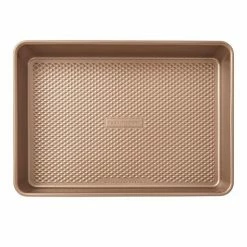 Food Network™ Textured Performance Series 9" X 13" Nonstick Cake Pan Bronze