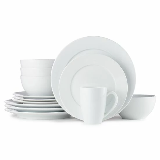 Food Network™ Macaroon 16-pc. Dinnerware Set White 9 Food Network™ Macaroon 16-pc. Dinnerware Set White - Image 7