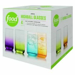 Alternative view of Food Network™ Anja 4-pc. Ombre Highball Glass Set