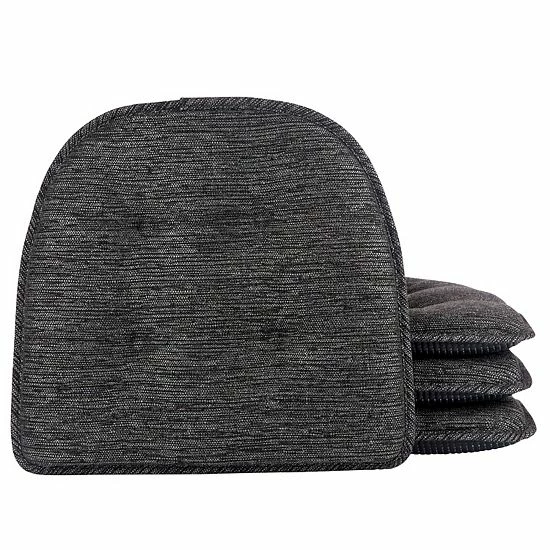 Food Network™ The Gripper Max Tufted Chair Pad 4-pk. Indigo