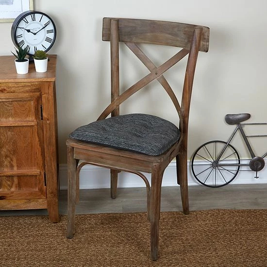 Food Network™ The Gripper Max Tufted Chair Pad 4-pk. Indigo - Image 3