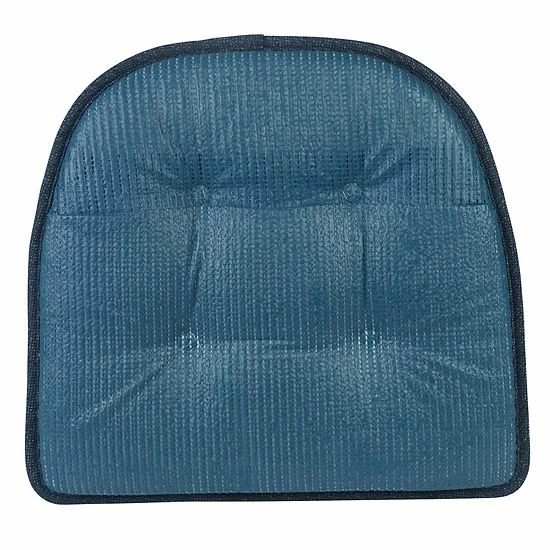 Food Network™ The Gripper Max Tufted Chair Pad 4-pk. Indigo - Image 6