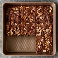 Alternative view of Food Network™ Textured Performance Series 9-in. Nonstick Square Pan